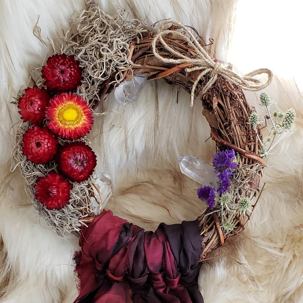 Crystal wreath